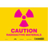 CONDOR USA INC 451Z72 RADIATION SAFETY SIGN VINYL 7 H