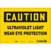CONDOR USA INC 452A21 RADIATION SAFETY SIGN VINYL 7 H
