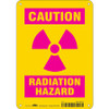 CONDOR USA INC 452A05 RADIATION SAFETY SIGN ALUMINUM 10 H
