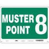 CONDOR USA INC 485H51 SAFETY SIGN 24 WX18 H 0.055 THICK