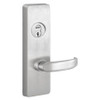 PRECISION 3R04908DRHRB630 EXIT DEVICE TRIM SILVER OVERALL 2-7/8 W