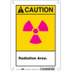 CONDOR USA INC 451Y90 RADIATION SAFETY SIGN ALUMINUM 10 H