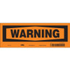 CONDOR USA INC 486W99 SAFETY SIGN 10 W 3-1/2 H 0.004 THICK