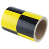HARRIS INDUSTRIES 8NEP4 WARNING TAPE CHECKERED BLACK/YELLOW 6 W