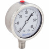 PIC GAUGES MEX5-D61.H19/0133 PRESSURE GAUGE SILVER 0 TO 60 PSI RANGE