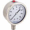 PIC GAUGES MEX5-D61.H22/0133 PRESSURE GAUGE SILVER 0 TO 160 PSI RANGE