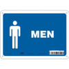 CONDOR USA INC 473Y97 RESTROOM SIGN 10 W 7 H 0.032 THICK