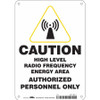 CONDOR USA INC 451W91 SIGN RADIOFREQUENCY/MICROWAVE 10 H