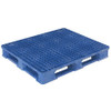 GRAINGER GLOBAL SOURCING 40X48 MD PE RACKO PE LPD BLUE (WITH LIP) PALLET BLUE 6-3/4 H 40 W 48 L