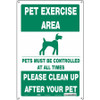 CONDOR USA INC 485M12 SAFETY SIGN,18 IN X 12 IN,ALUMINUM
