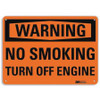 LYLE U6-1174-NA_14x10 WARNING SIGN 14 W 10 H 0.040 THICKNESS