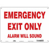 CONDOR USA INC 467R86 SAFETY SIGN 10 X14 VINYL
