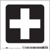 CONDOR USA INC 453N27 HOSPITAL SIGN 4 H X 4 W 0.004 THICK
