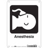 CONDOR USA INC 453M17 HOSPITAL SIGN 10 H X 7 W 0.055 THICK