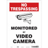 CONDOR USA INC 453N70 SECURITY SIGN 14 H 10 W VINYL