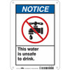 CONDOR USA INC 470K18 SAFETY SIGN 7 W X 10 H 0.032 THICK