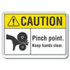 LYLE LCU3-0106-NP_14x10 CAUTION SIGN 14 W 10 H 0.055 THICK