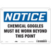 CONDOR USA INC 464Z68 SAFETY SIGN 10 W 7 H 0.055 THICKNESS
