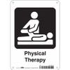 CONDOR USA INC 453L32 HOSPITAL SIGN 10 H X 7 W 0.055 THICK
