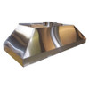 HEMCO 13140 HEMCO&#174; WALL CANOPY HOOD STAINLESS S