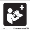 CONDOR USA INC 453K30 HOSPITAL SIGN 4 H X 4 W 0.004 THICK