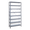 QUANTUM STORAGE SYSTEMS 1275-SB801CL BIN SHELVING OVERALL 12 D CLEAR