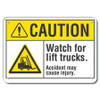 LYLE LCU3-0016-NP_10x7 CAUTION SIGN 10 W 7 H 0.055 THICK