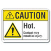 LYLE LCU3-0029-NP_10x7 CAUTION SIGN 10 W 7 H 0.055 THICK