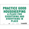 CONDOR USA INC 468X24 SAFETY SIGN 10 7 0.004 THICKNESS