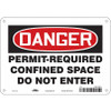 CONDOR USA INC 465M85 J6941 SAFETY SIGN 7 H 10 W PLASTIC