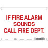CONDOR USA INC 465P38 SAFETY SIGN 10 W X 7 H 0.032 THICKNESS