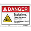 CONDOR USA INC 470L84 SAFETY SIGN,10 IN X 14 IN,ALUMINUM