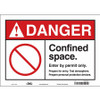 CONDOR USA INC 465H78 SAFETY SIGN 10 H 14 W VINYL