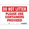 CONDOR USA INC 468W55 SAFETY SIGN 10 7 0.004 THICKNESS