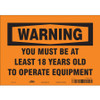 CONDOR USA INC 478X01 SAFETY SIGN,7 INX10 IN,VINYL