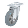 GRAINGER GLOBAL SOURCING LH-ALEV 200K-16-SG STANDARD PLATE CASTER SWIVEL 1100 LB.