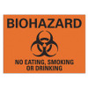 LYLE LCU1-0054-NA_10x7 BIOHAZARD SIGN 10 W 7 H 0.040 THICKNESS