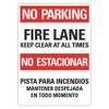LYLE LCU1-0155-NP_10x14 FIRE SIGN 10 W 14 H 0.055 THICKNESS