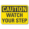 LYLE LCU3-0235-NP_10x7 CAUTION SIGN 10 W 7 H 0.055 THICK