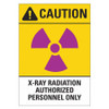 LYLE LCU1-0013-NA_7x10 RADIATION SIGN 7 W 10 H 0.040 THICKNESS