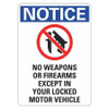 LYLE LCU1-0112-NA_7x10 SECURITY SIGN 7 W 10 H 0.040 THICKNESS