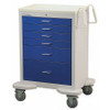 LAKESIDE C-627-K-2B MEDICAL CART GRAY CABINET
