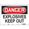 CONDOR USA INC 470L71 SAFETY SIGN 14 W 10 H 0.032 THICKNESS