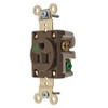 BRYANT 5261WR RECEPTACLE NYLON 0.5 HP 2 POLES 3 WIRES