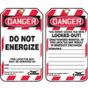 CONDOR USA INC 48RU19 LOCKOUT TAG 3-1/4 IN.WX5-3/4IN.H PK10