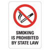 LYLE LCU1-0041-RA_10x14 NO SMOKING SIGN 10 W 14 H 0.040 THICK