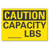 LYLE LCU3-0241-ED_10x7 CAUTION SIGN 10 W 7 H 0.004 THICKNESS
