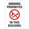 LYLE LCU1-0043-RA_14x10 NO SMOKING SIGN 14 W 10 H 0.040 THICK