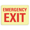 LYLE U7-1074-GA_14x10 EXIT SIGN EMERGENCY EXIT 10 X14 