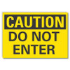 LYLE LCU3-0215-ED_14x10 CAUTION SIGN DO NOT ENTER 10 X14 